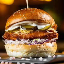 Fried Chicken Burger 400 g